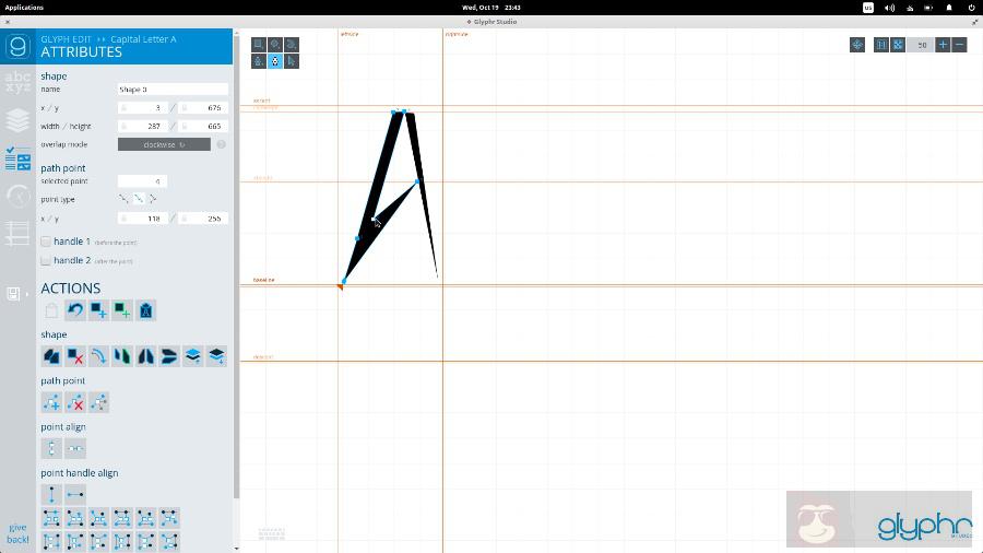使用 Glyphr 玩转 Linux 字体 使用 Glyphr 玩转 Linux 字体