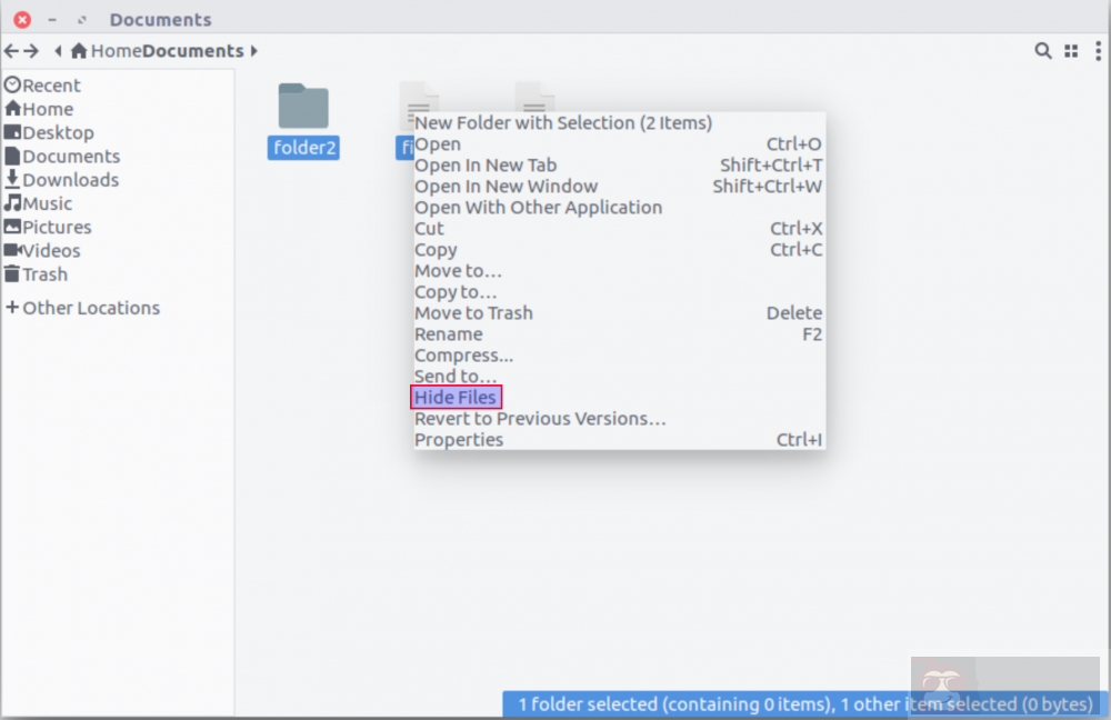 如何在文件管理器中隐藏文件和文件夹