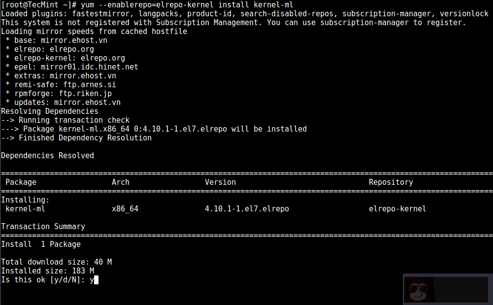 CentOS 7 怎样安装或升级最新的内核? CentOS 7 怎样安装或升级最新的内核?