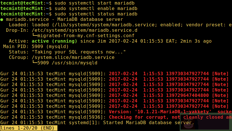 教你在 Debian 和 Ubuntu 上安装 MariaDB 10