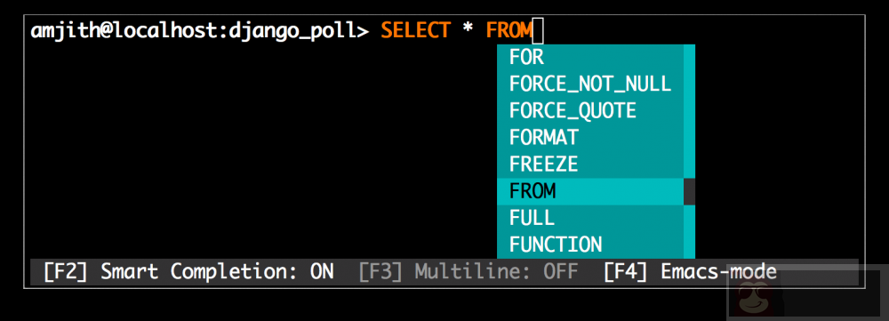 MyCLI：易于使用的 MySQL/MariaDB 客户端