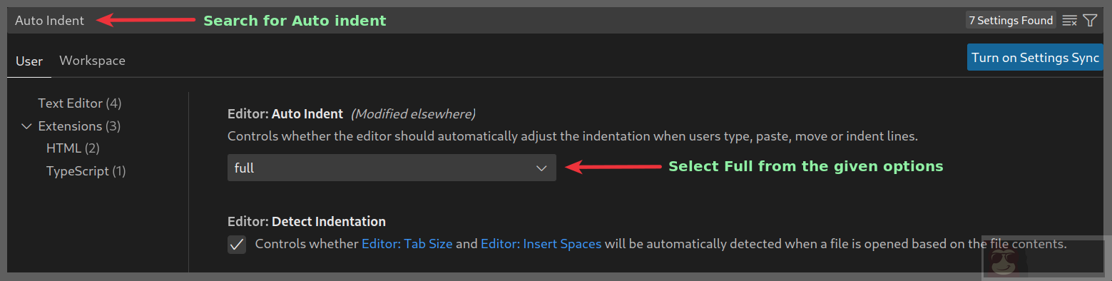 在 VSCode 中自动缩进代码指南