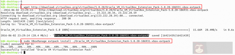 在 Linux 上使用 VirtualBox 的命令行管理界面 在 Linux 上使用 VirtualBox 的命令行管理界面