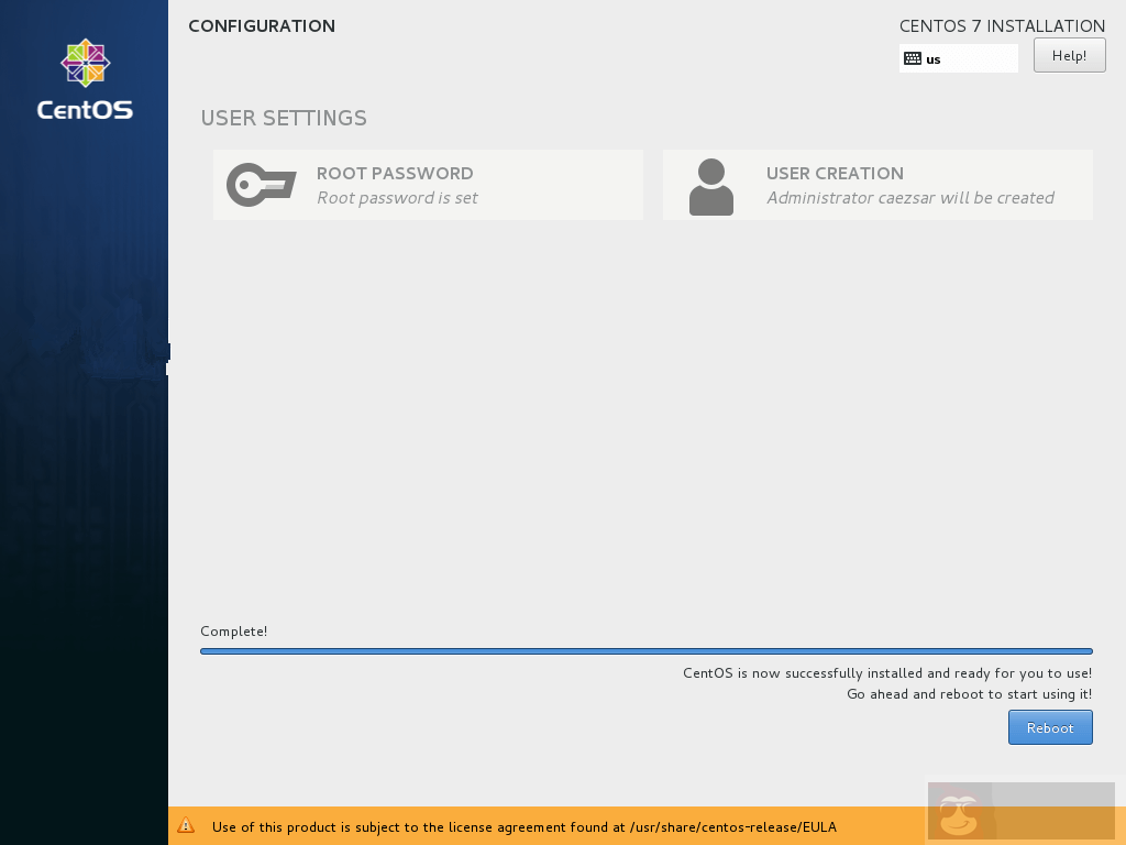 CentOS 7.3 安装指南 CentOS 7.3 安装指南