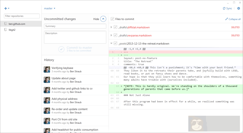 Git 图形界面的使用 Git 图形界面的使用