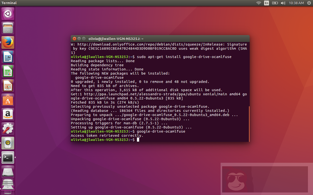 教你用 google-drive-ocamlfuse 在 Linux 上挂载 Google Drive