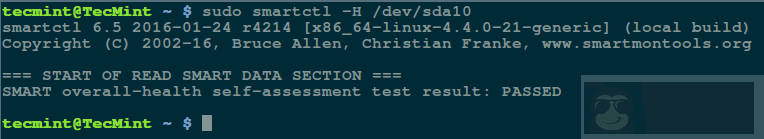 使用 Smartmontools 检测硬盘坏道 使用 Smartmontools 检测硬盘坏道
