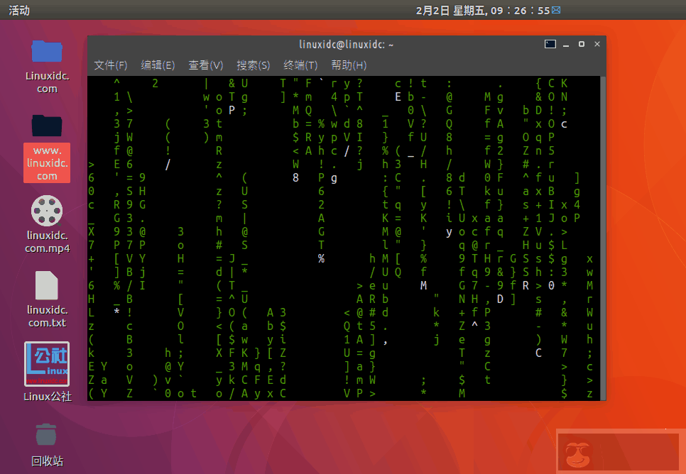 如何用 Linux 重现《黑客帝国》中的经典界面？