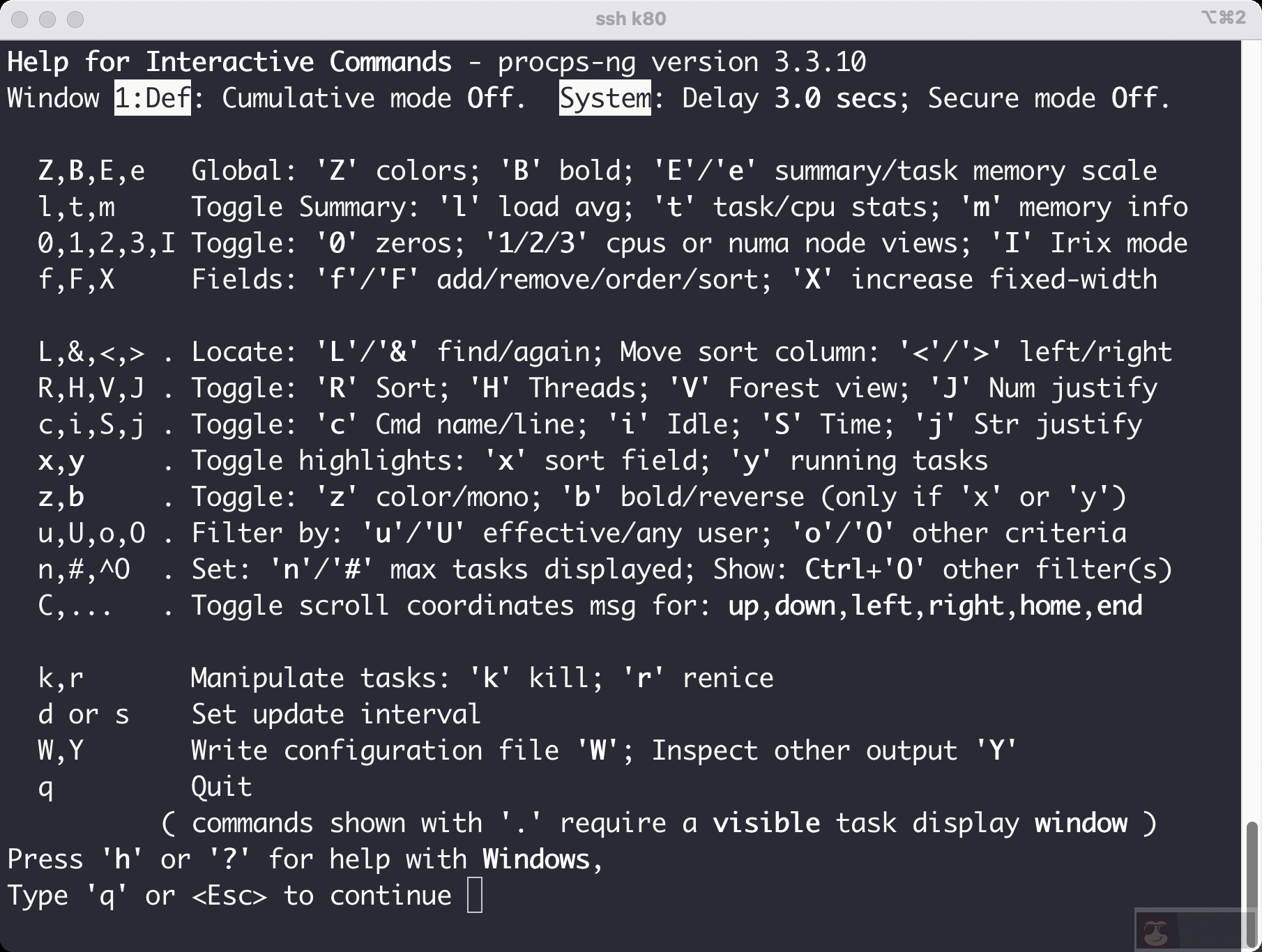 Linux 命令 top 的宝藏知识