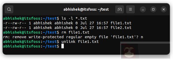 你会使用 unlink 删除文件吗？