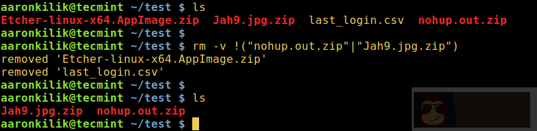 实用的删除目录下部分类型之外的所有文件的三种方法 实用的删除目录下部分类型之外的所有文件的三种方法