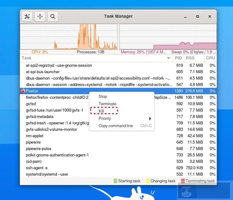 教你如何找到正在运行中的进程 ID 并杀死它 教你如何找到正在运行中的进程 ID 并杀死它