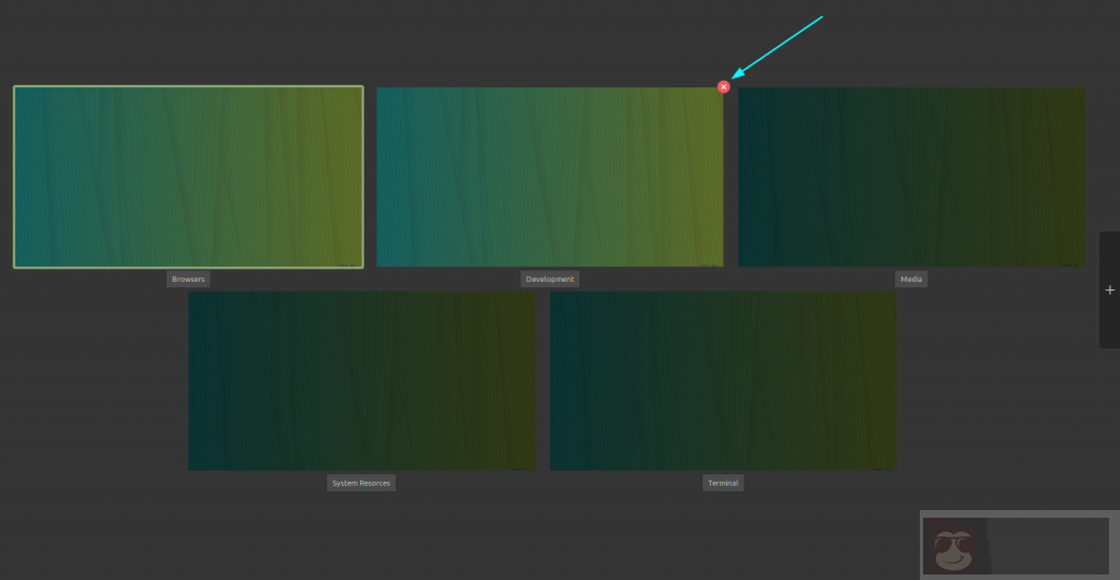 怎样在 Linux Mint 中创建和切换工作区 怎样在 Linux Mint 中创建和切换工作区