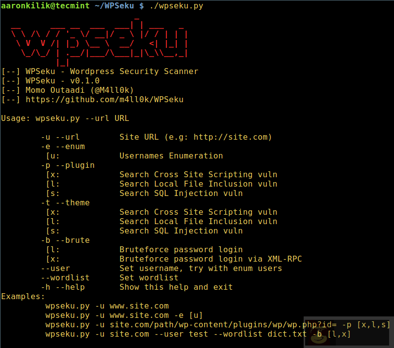 如何使用 WPSeku 找出 WordPress 安全问题? 如何使用 WPSeku 找出 WordPress 安全问题?