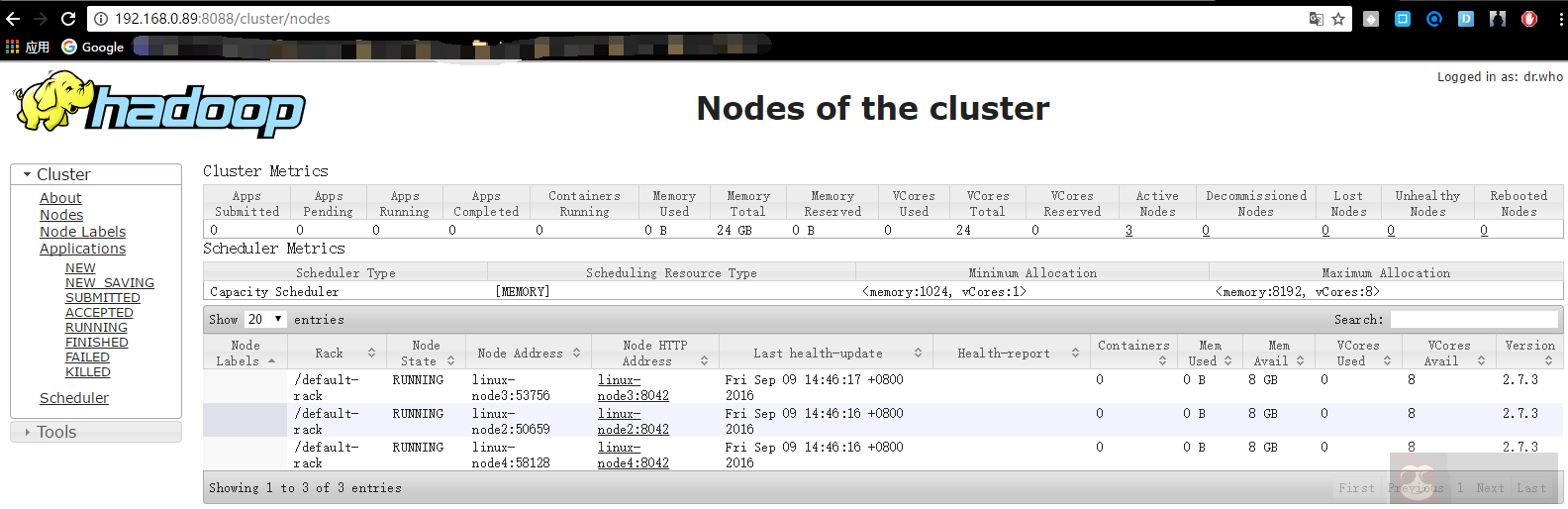 实战 CentOS 系统部署 Hadoop 集群服务