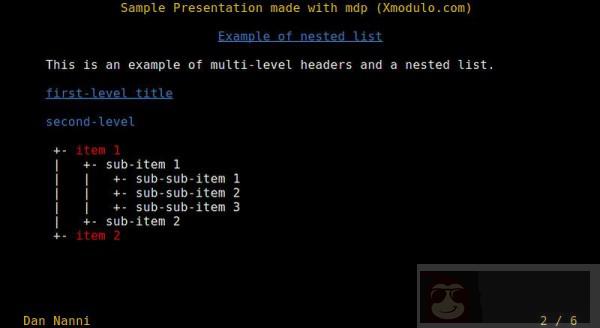 如何在 Linux 命令行中创建以及展示演示稿