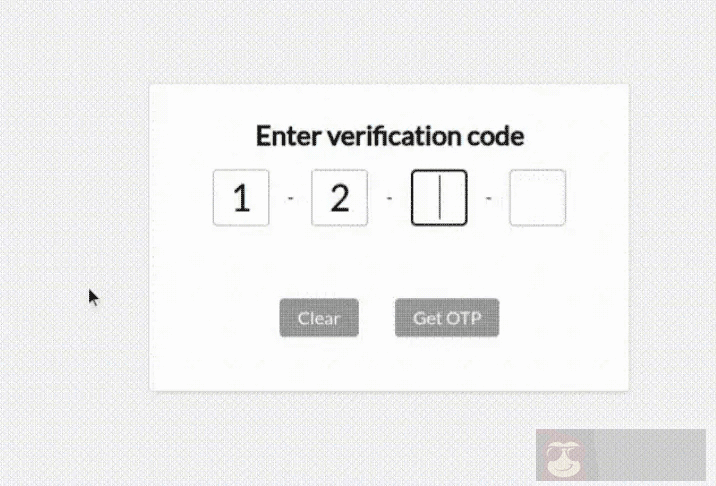 简单介绍可定制 react18 input otp 一次性密码输入组件 简单介绍可定制 react18 input otp 一次性密码输入组件