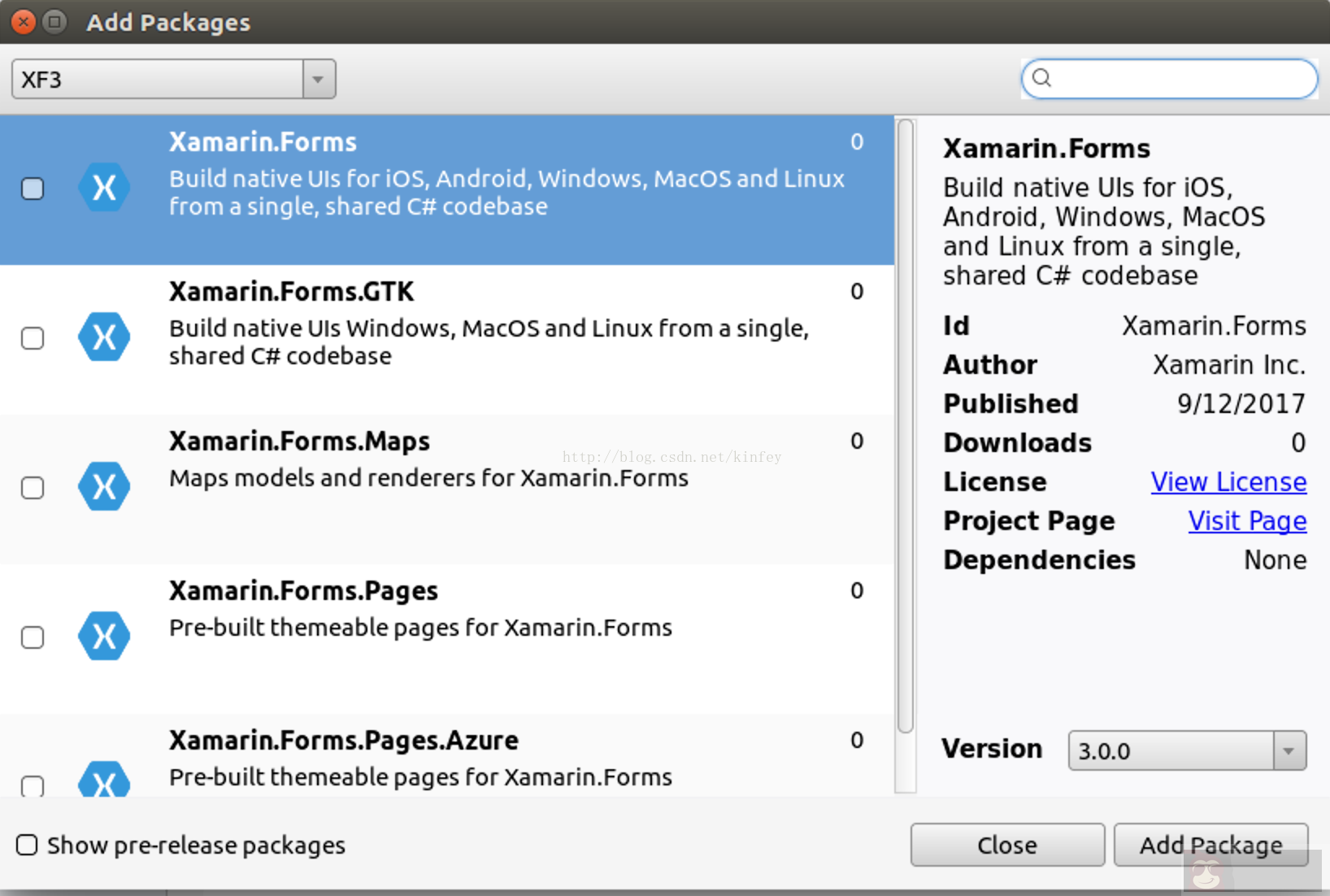 .NET Conf 2017 后初尝 Xamarin Forms 3.0@Linux