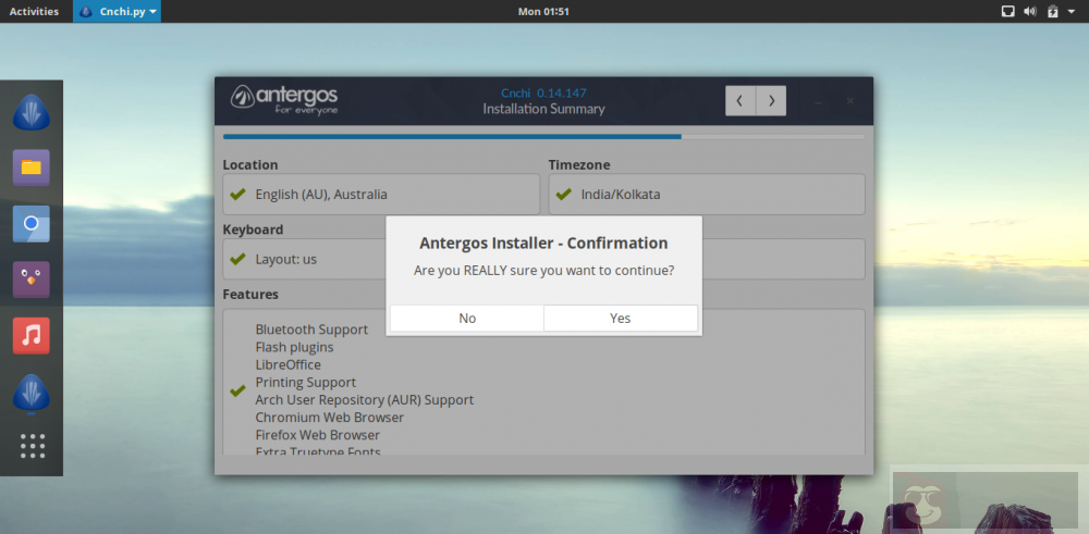 Antergos：基于 Arch 发行版