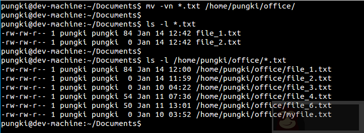 Linux -mv 命令的 10 个实用例子