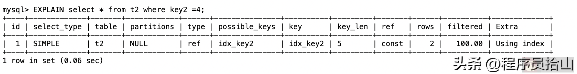 explain 中 11 种不同 type 代表的含义以及其应用场景 explain 中 11 种不同 type 代表的含义以及其应用场景