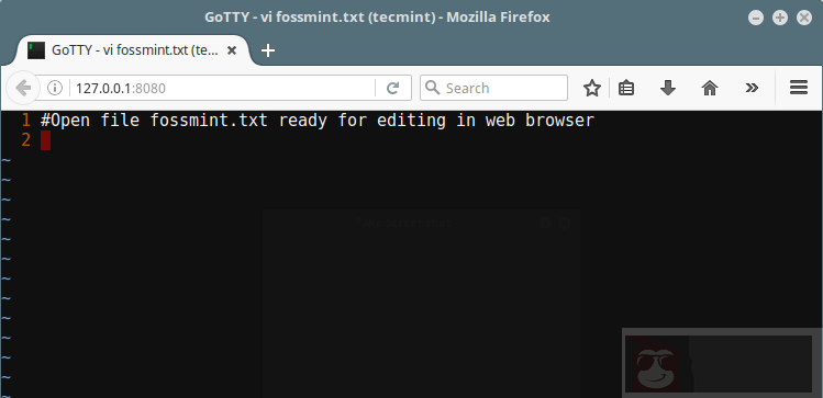 GoTTY：把你的 Linux 终端放到浏览器里面