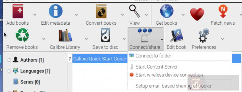 用树莓派搭建电子书服务器