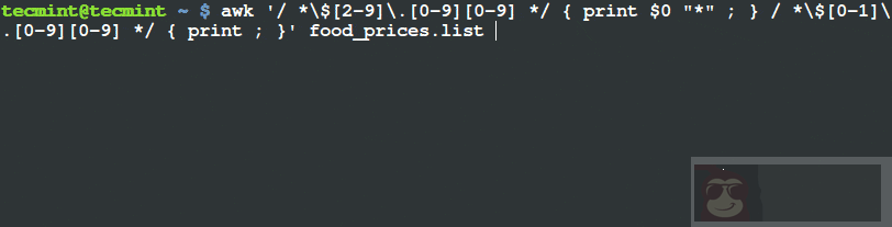如何使用 awk 按模式筛选文本或字符串