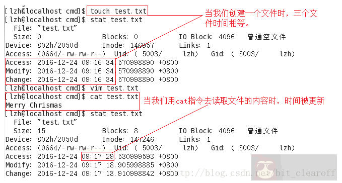 Linux 的 3 个文件时间 Linux 的 3 个文件时间