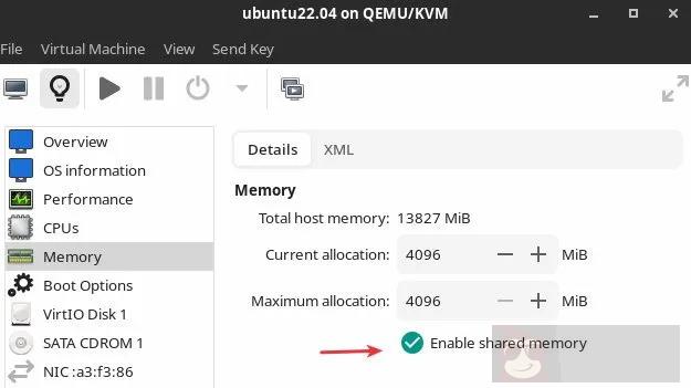 使用 virt-manager 在主机和客户机之间共享文件夹
