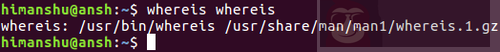 Linux whereis 基础命令 Linux whereis 基础命令