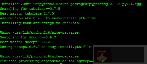 Ngxtop-Nginx 日志实时分析利器