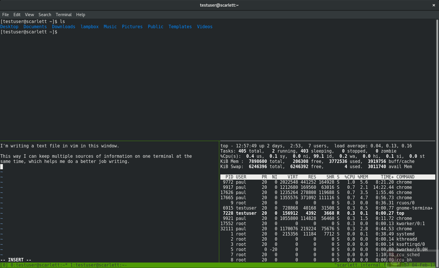 比 Screen 更好用的神器：tmux