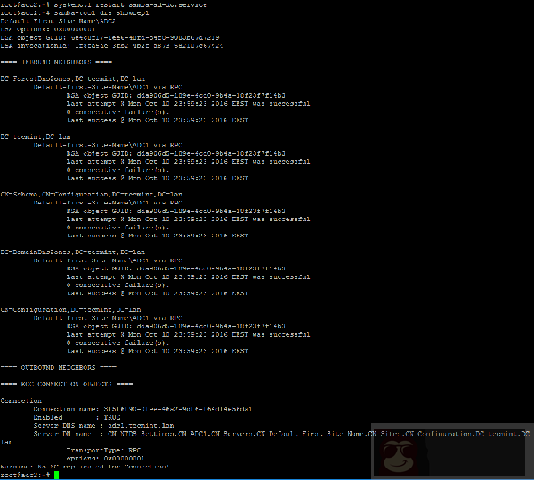 Ubuntu DC + Samba4 AD 实现双域控主机模