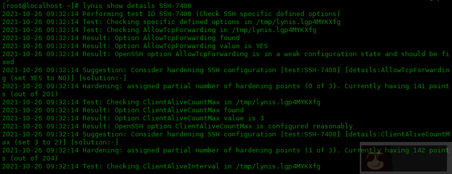 如何在 Centos8 中安装 Lynis 审计工具 如何在 Centos8 中安装 Lynis 审计工具