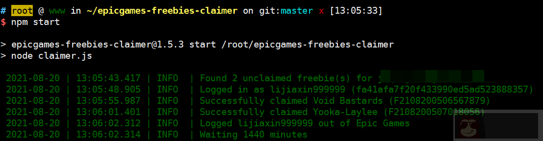 用 nodejs 脚本帮你自动领取 Epic 的赠送游戏