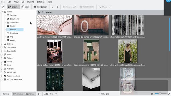 如何在 Linux KDE 桌面上使用照片编辑器 Gwenview？