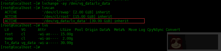 在 LVM 中恢复已删除的逻辑卷