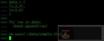 使用 openpyxl 处理表格数据 使用 openpyxl 处理表格数据