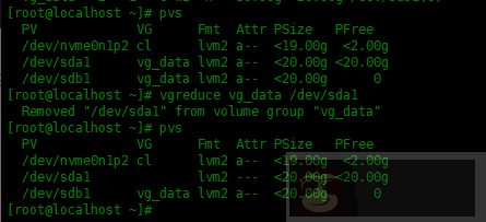 Centos8 中迁移逻辑卷