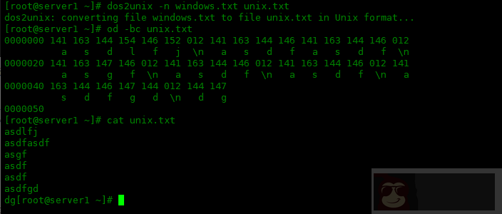 如何在 Unix 和 DOS 格式之间转换文本文件