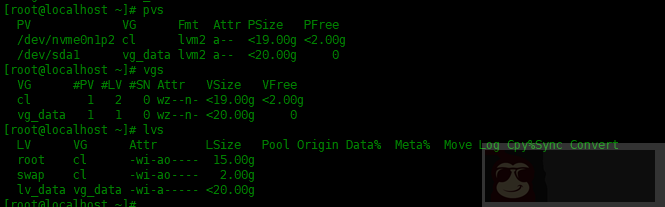Centos8 中迁移逻辑卷
