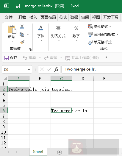 使用 openpyxl 处理表格数据 使用 openpyxl 处理表格数据