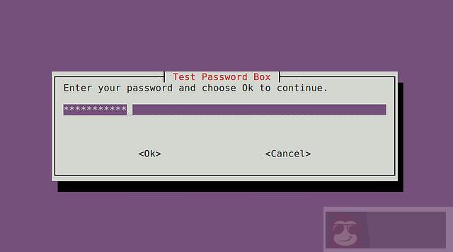 创建交互式 shell 脚本对话框