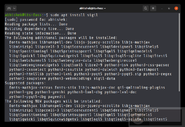 Linux 系统上用 Sigil 创建和编辑 EPUB 文件 Linux 系统上用 Sigil 创建和编辑 EPUB 文件