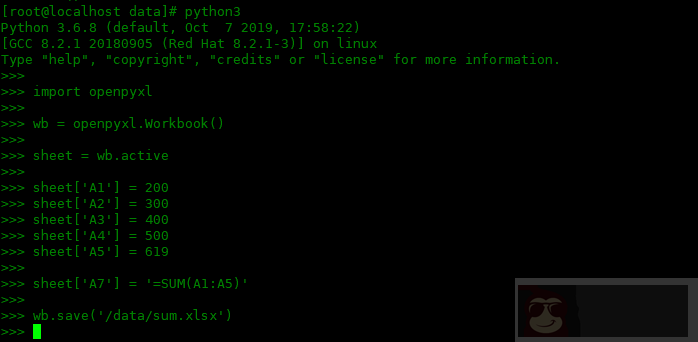 使用 openpyxl 处理表格数据 使用 openpyxl 处理表格数据