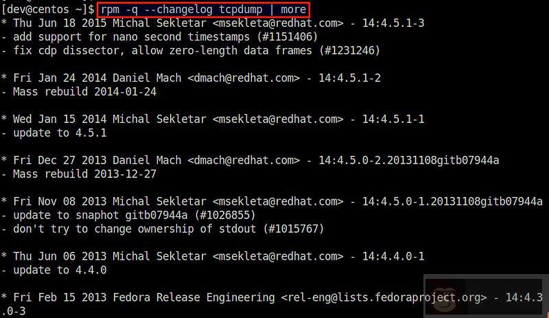 Linux 上如何查看 Deb 和 RPM 软件包的更新日志 Linux 上如何查看 Deb 和 RPM 软件包的更新日志