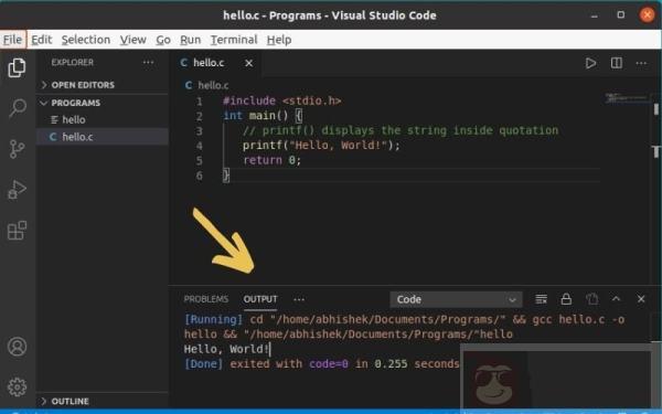 如何在 Ubuntu/Debian Linux 编写 C 程序 如何在 Ubuntu/Debian Linux 编写 C 程序