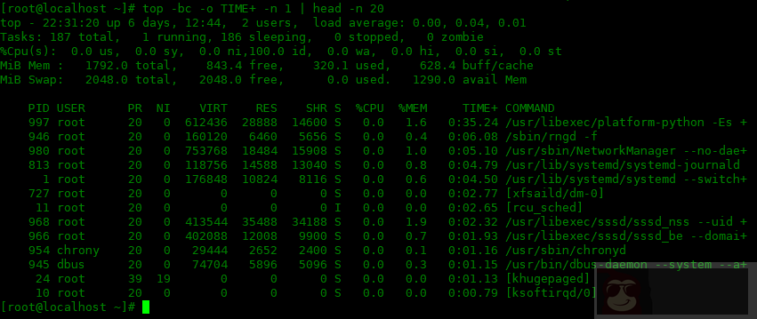如何在 Linux 中以脚本模式运行 Top
