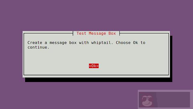 创建交互式 shell 脚本对话框